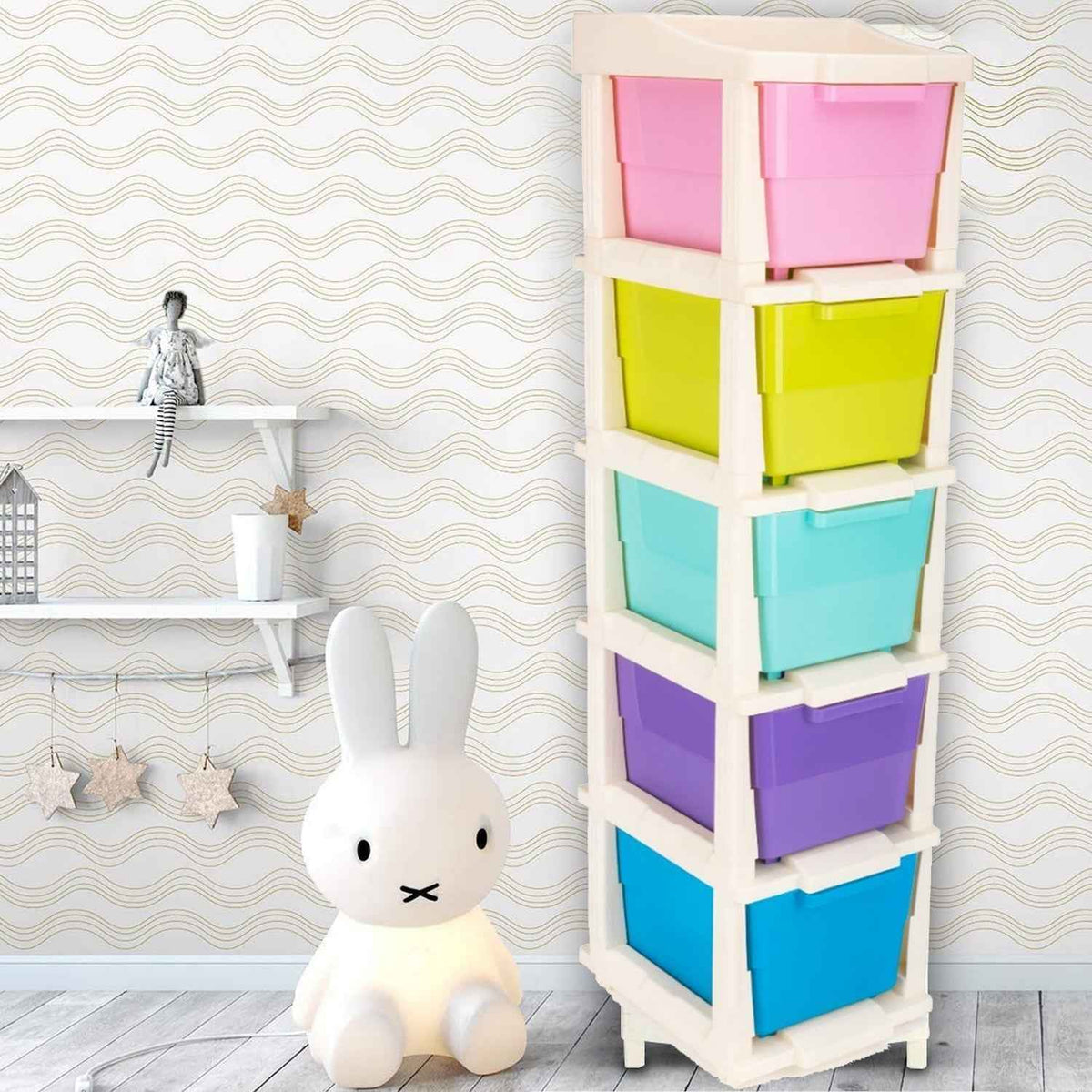 Modular Drawer Storage – 5 Layer Multi-Purpose Unit | Organivo