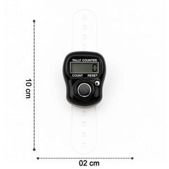 Finger Tally Counter – Portable Digital Counter with Adjustable Strap