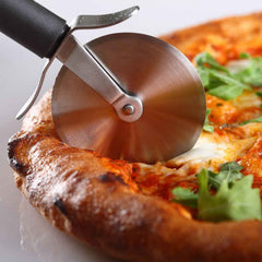 Stainless Steel Pizza Cutter – Sharp Wheel Slicer | Quickslice