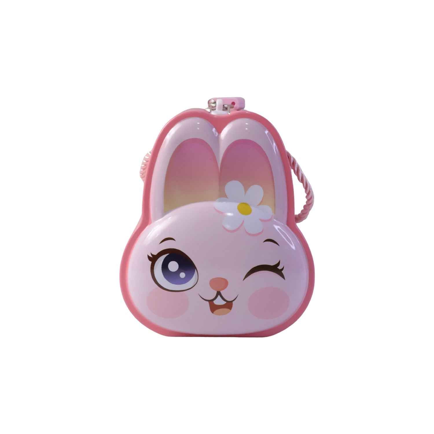 Kids Safe Lockable Bunny Piggy Bank Ð Fun & Durable Savings Toy