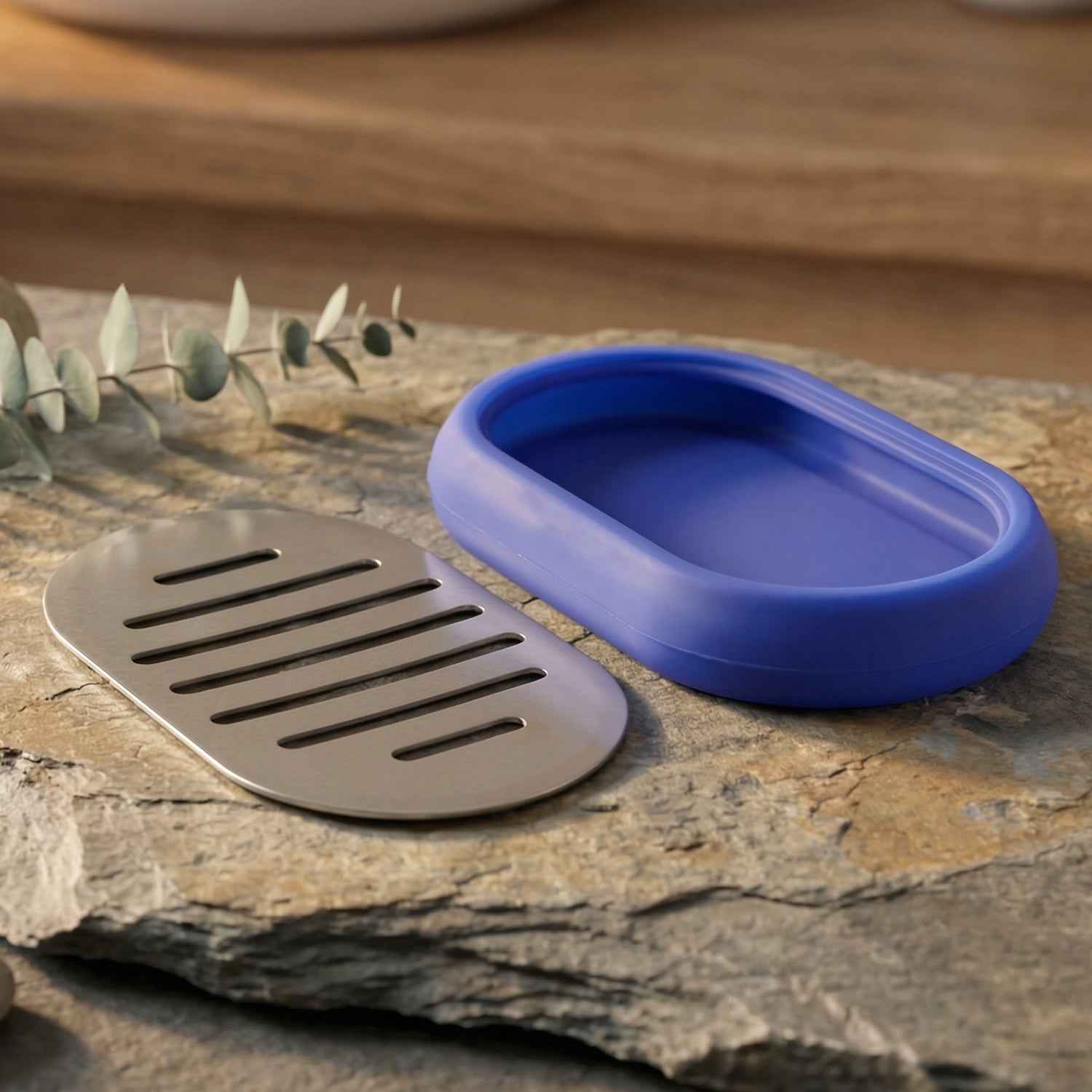Plastic Soap Holder Tray – Keeps soap dry and organized