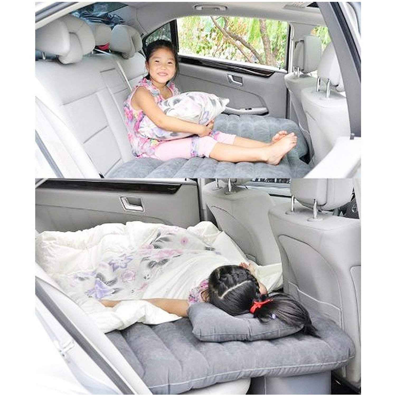 Inflatable Car Bed – Portable Travel Mattress Kit | Velvet Wheels