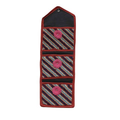 Foldable Hanging Organizer – 3 Pocket Wall Holder | Indo Glow