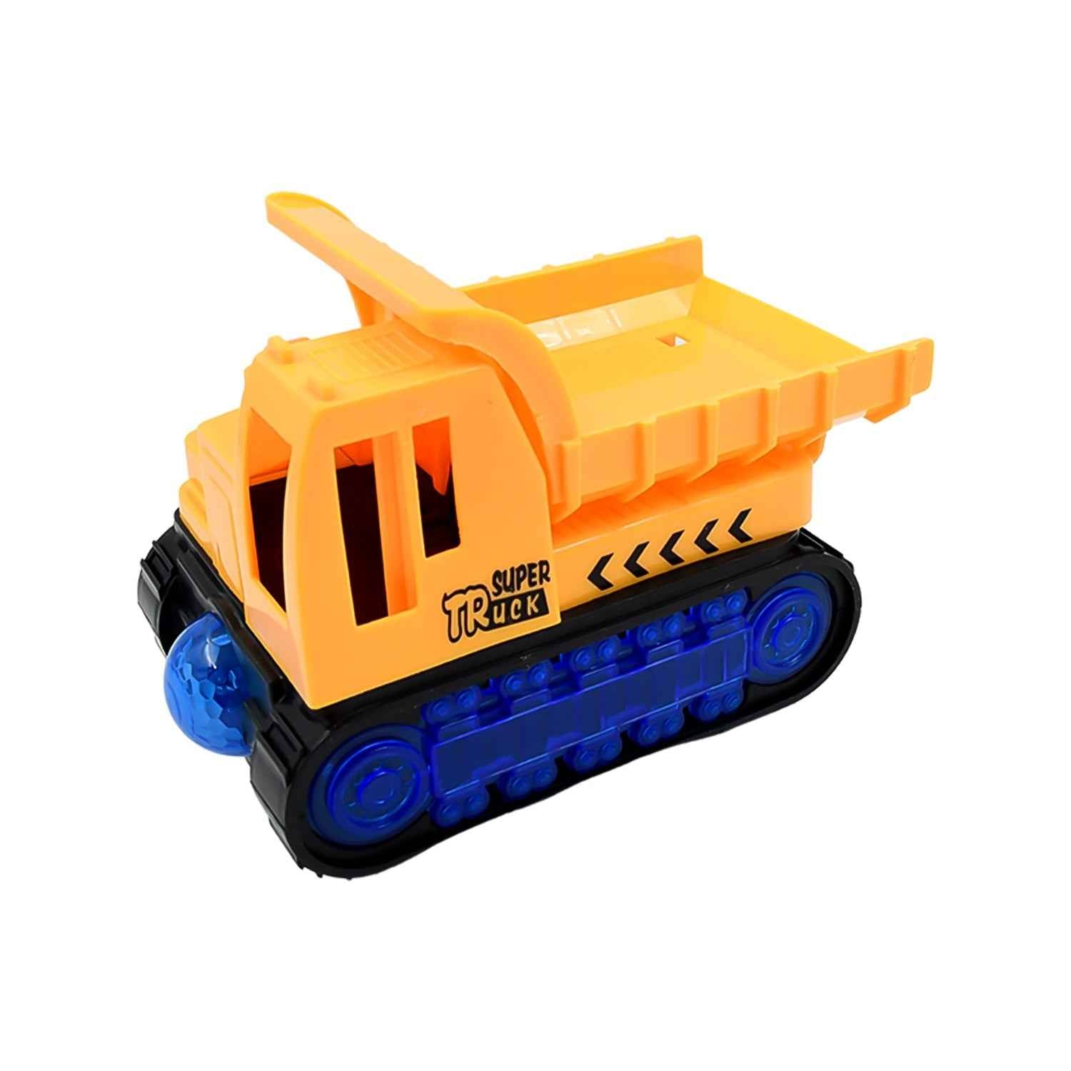 Dump Truck Toy for Kids – Self-Driving, Lights & Music | Little Blocks