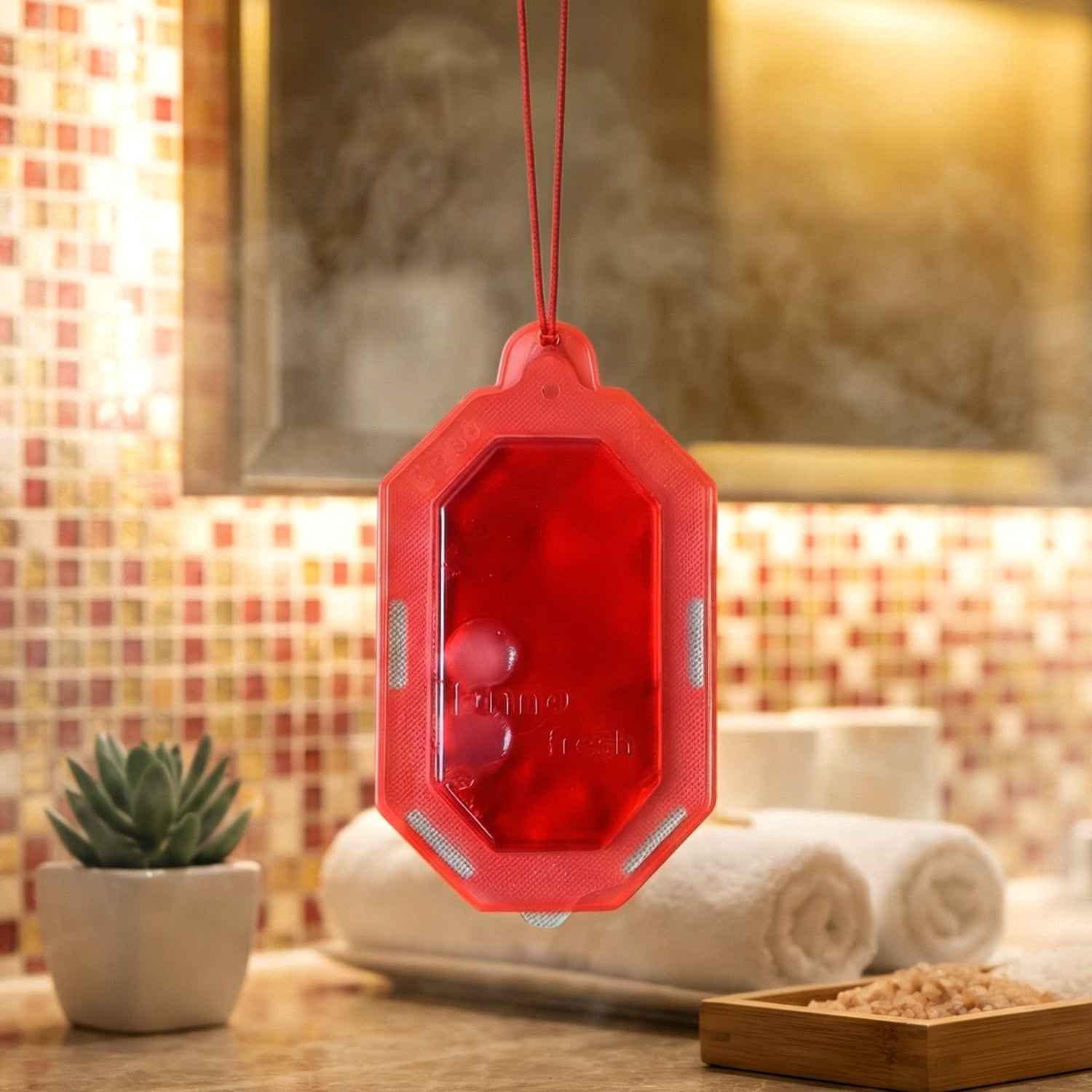 Hanging Gel Air Freshener – Continuous Freshness for Small Spaces