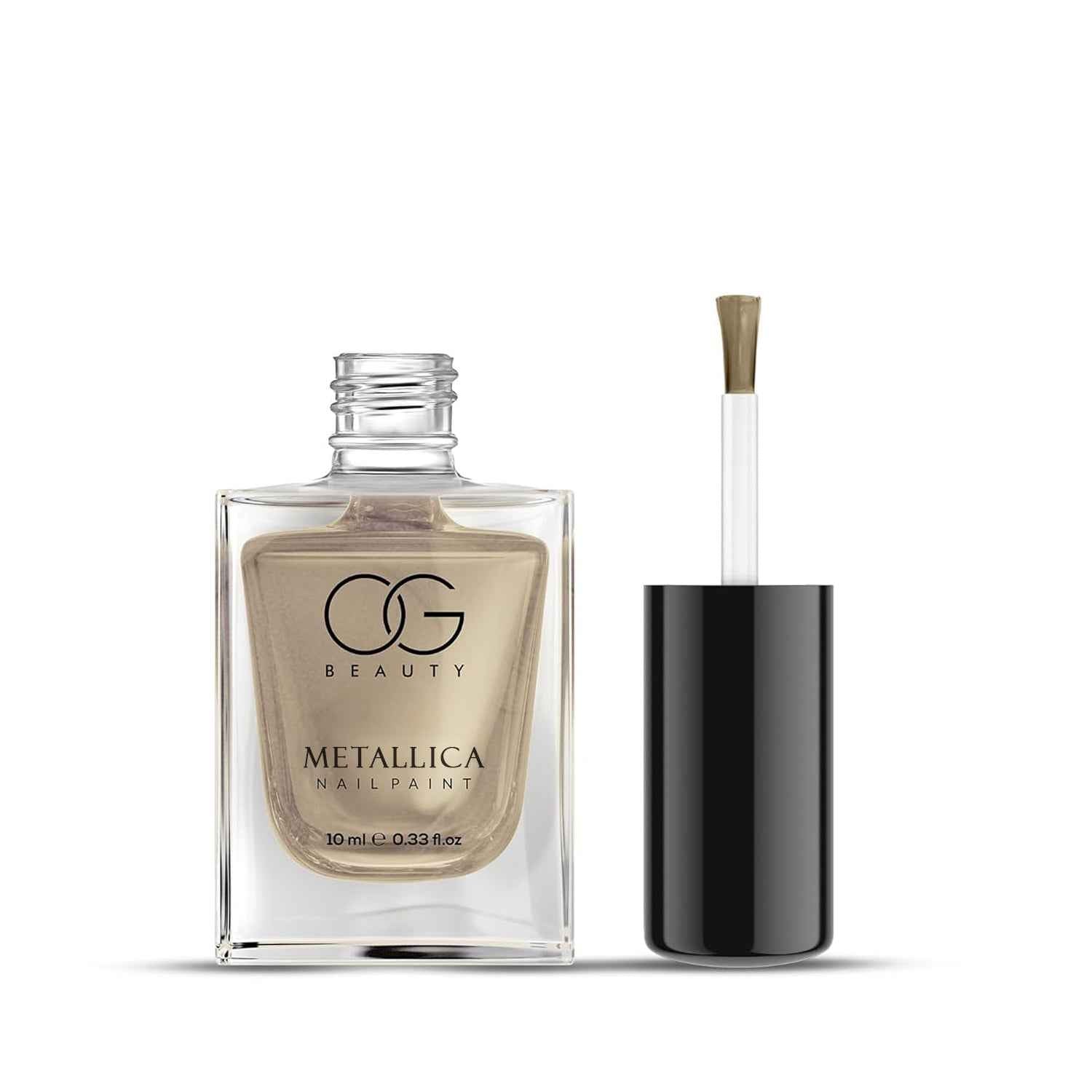 Canvas Gold Metallic Nail Polish – High-Shine, Long-Lasting 10 ML