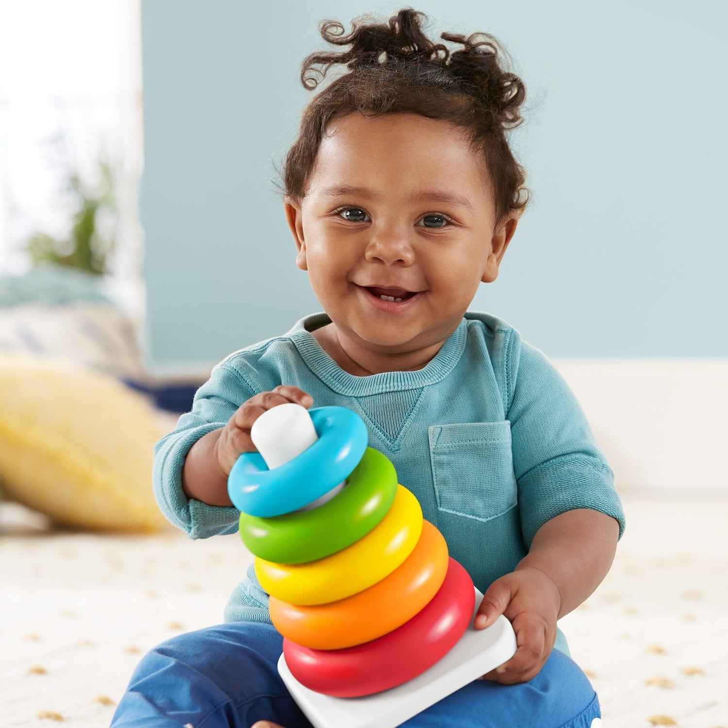 Kids Stacking Rings – Jumbo Teddy Bear Educational Toy | Little Learners