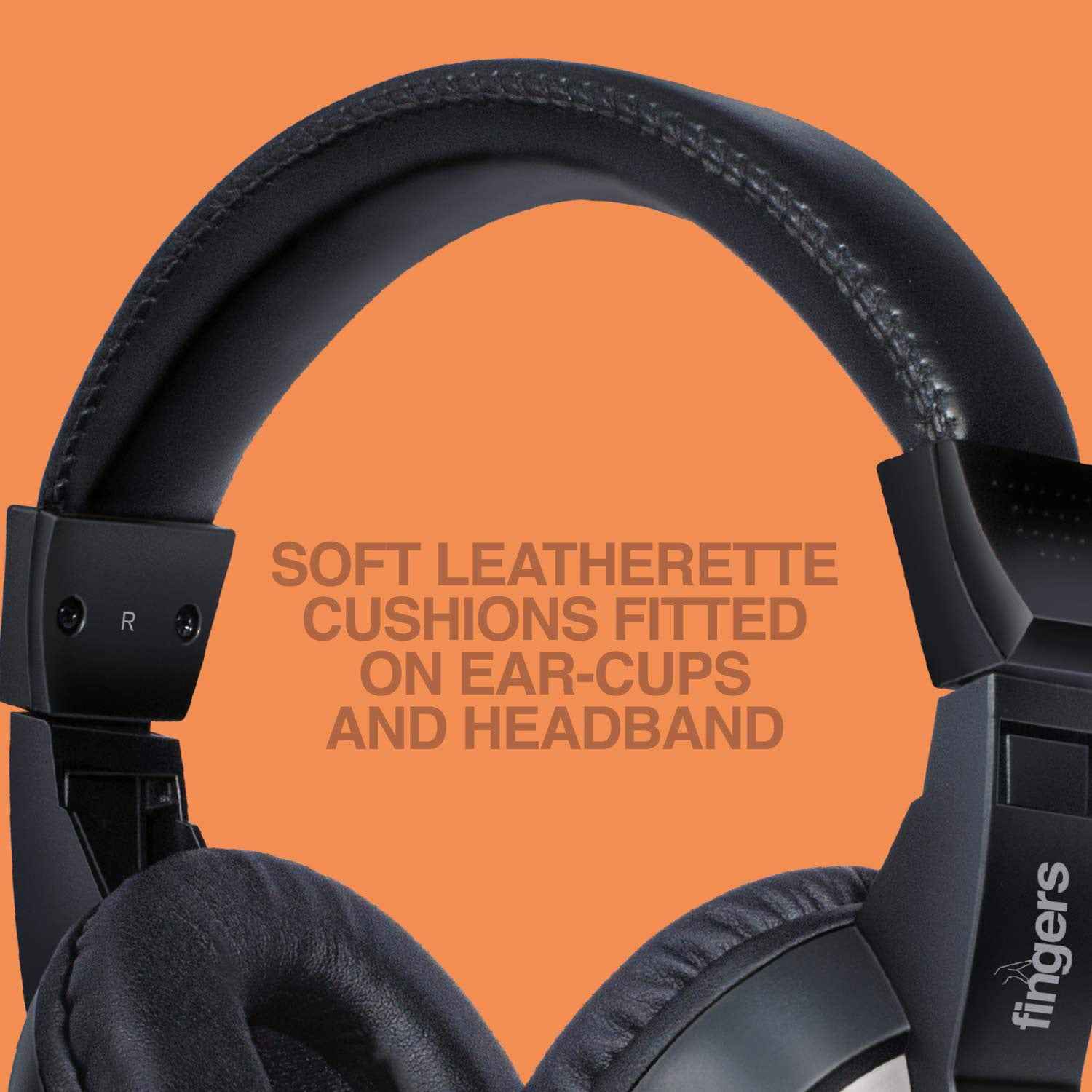 Wired Headset with Adjustable Headband for Clear Communication