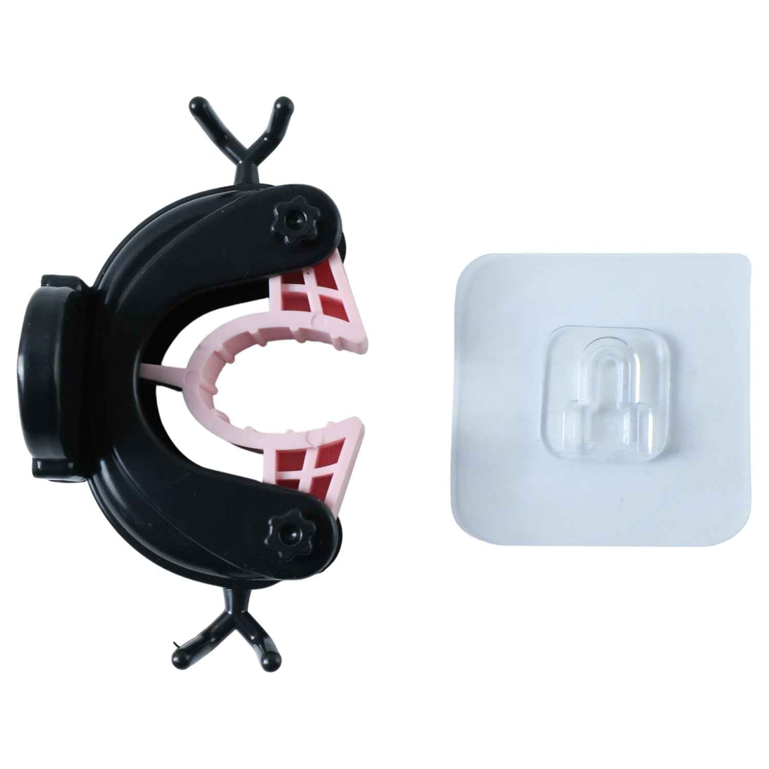 Antler Style Wall Mounted Mop & Broom Holder – Adjustable Grip, No Drills