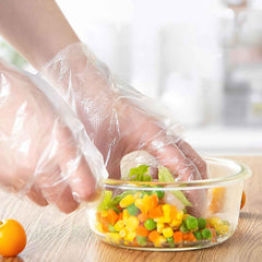Disposable Eco-Friendly Kitchen Gloves – Free Size 100 Pc Pack