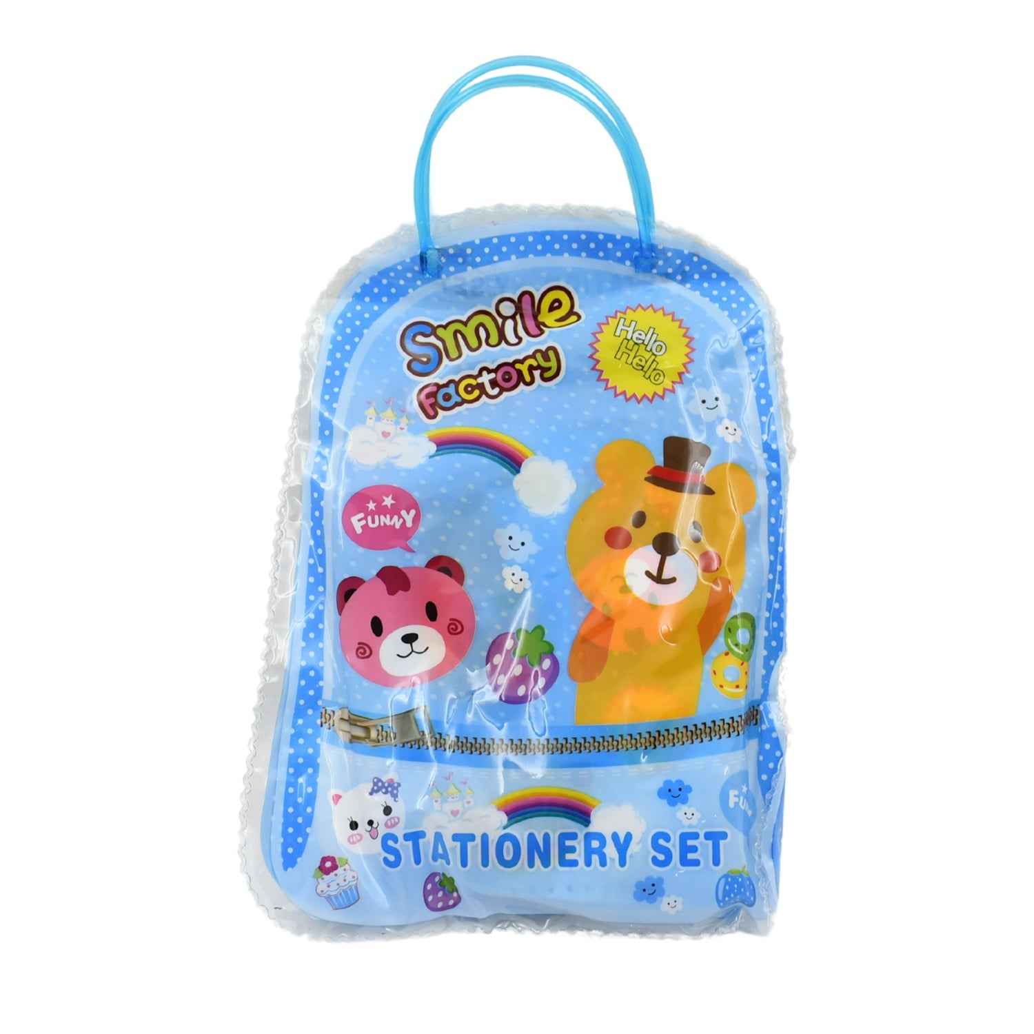Kids Stationery Kit – 6-Piece Cartoon Set for School | TinyTrendy