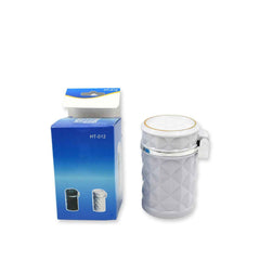 Car Cupholder Ashtray – LED Light, Lid & Portable Bin | Velvet Wheels