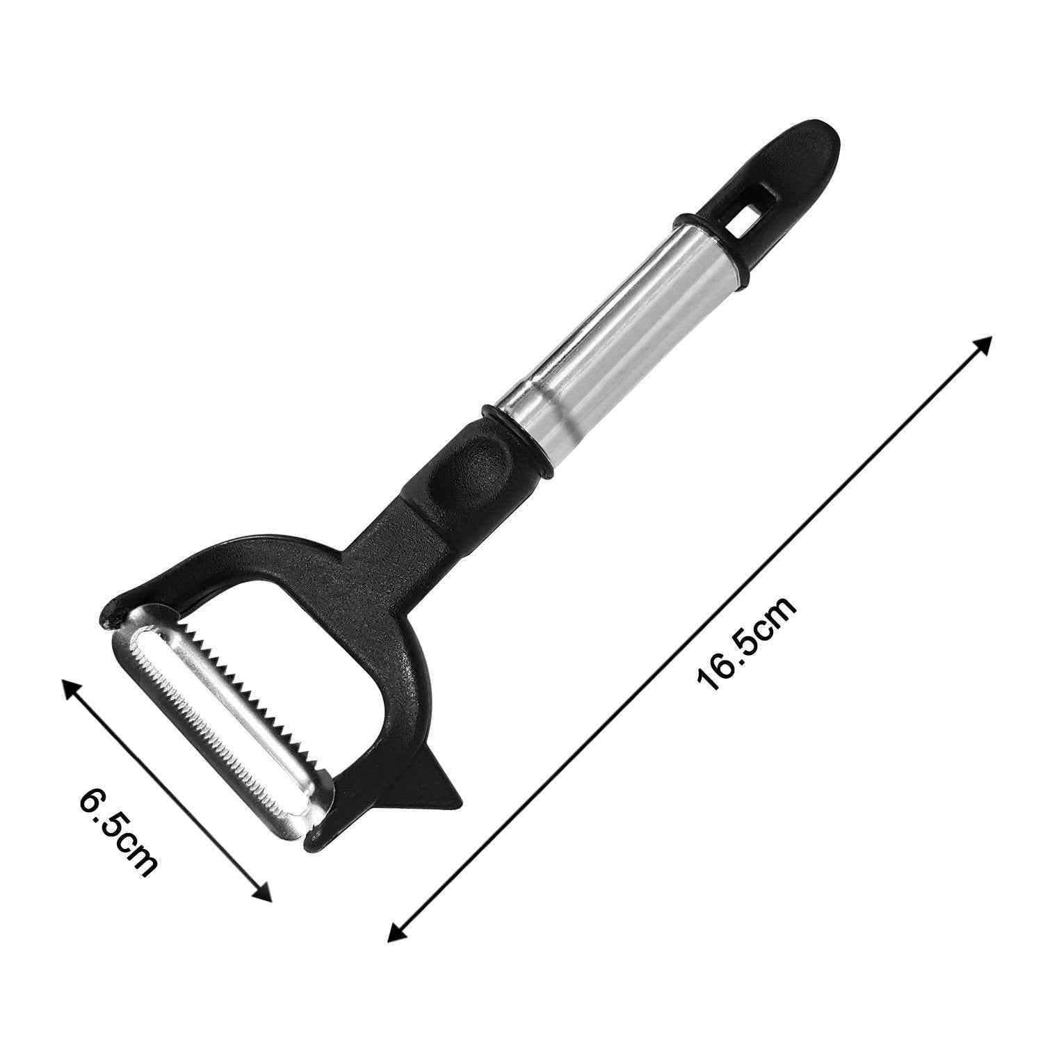 Julienne Vegetable Peeler – 2-in-1 Stainless Steel Blades | Quickslice