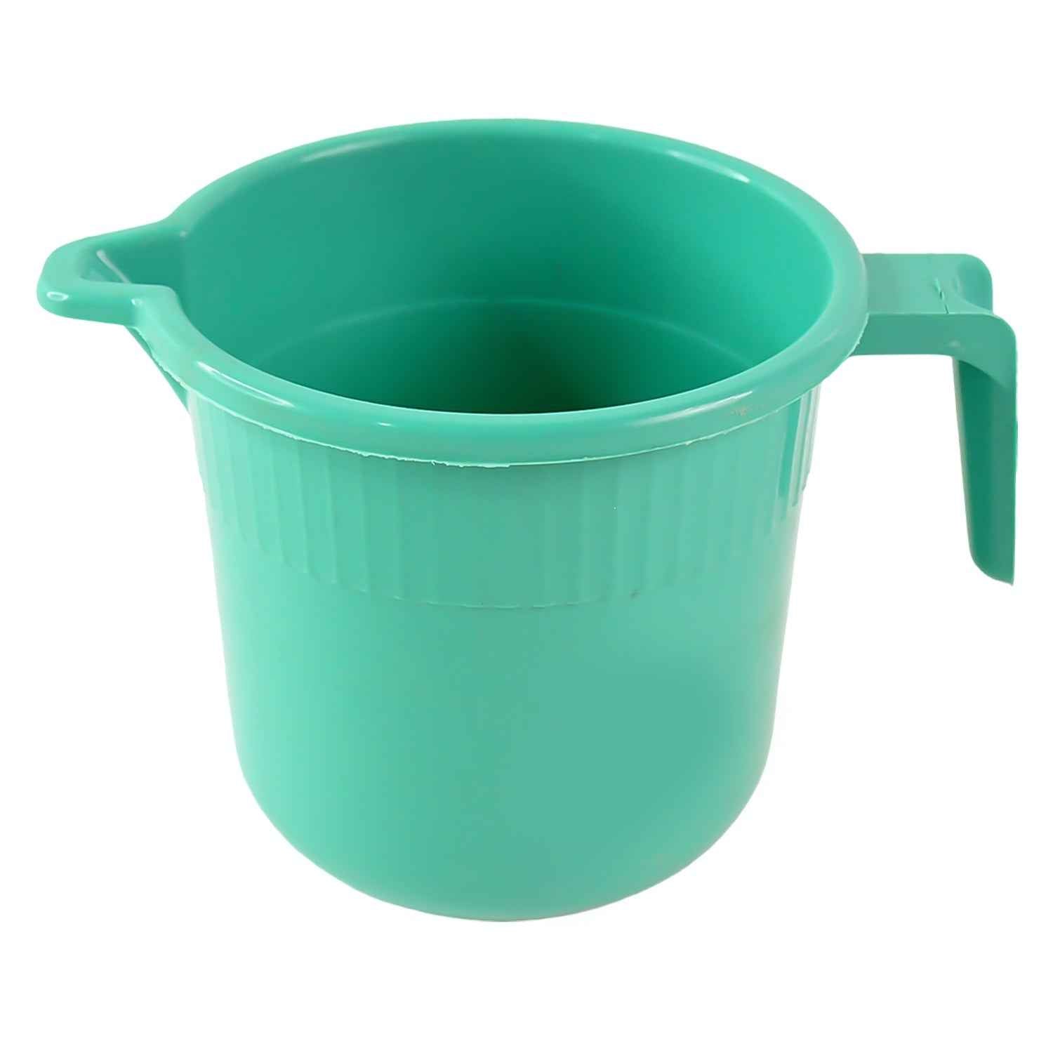 Plastic Bath Mug – Durable Design with Ergonomic Handle