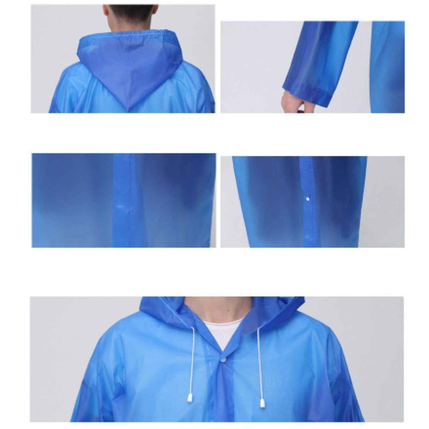Portable EVA Raincoat – Reusable, Lightweight for Adults & Kids | Packory