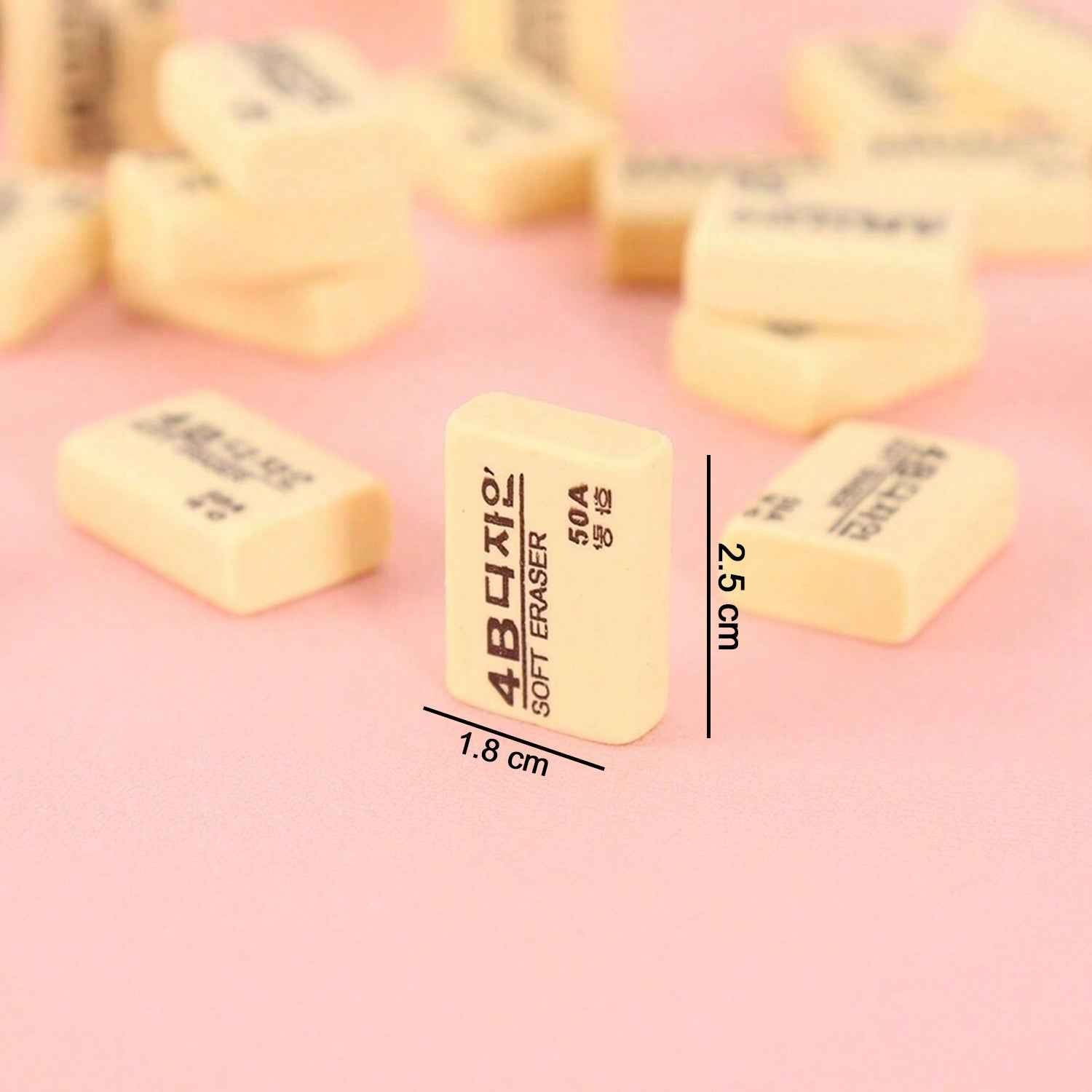 4B Erasers – Smudge-Free 30-Pack for Students | TinyTrendy