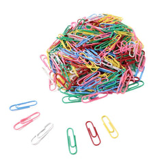 Multicolor Paper Clips – Approx 230 Durable Color-Coated Set