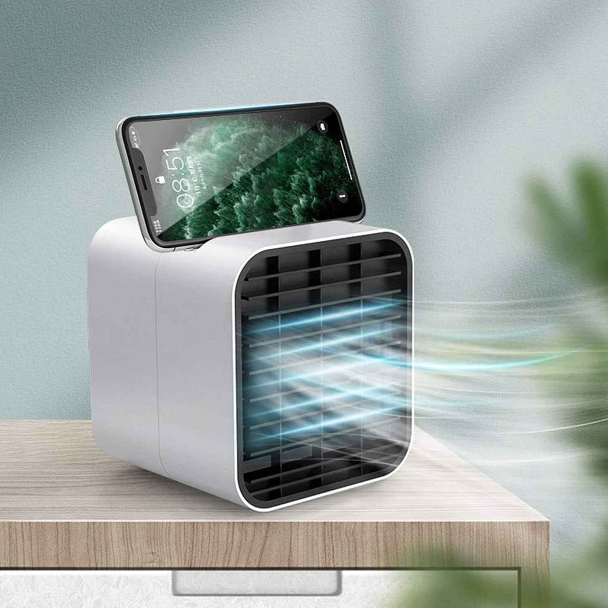 Mini Air Cooler Fan – Portable Water Cooling for Personal Comfort