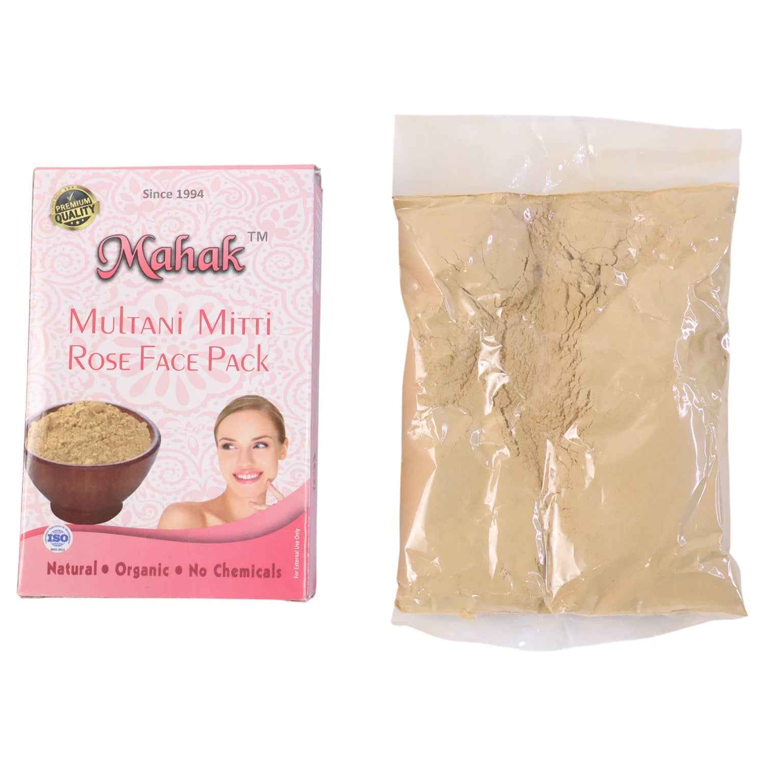 Multani Mitti & Rose Face Pack – Herbal Deep Cleansing 80 gm
