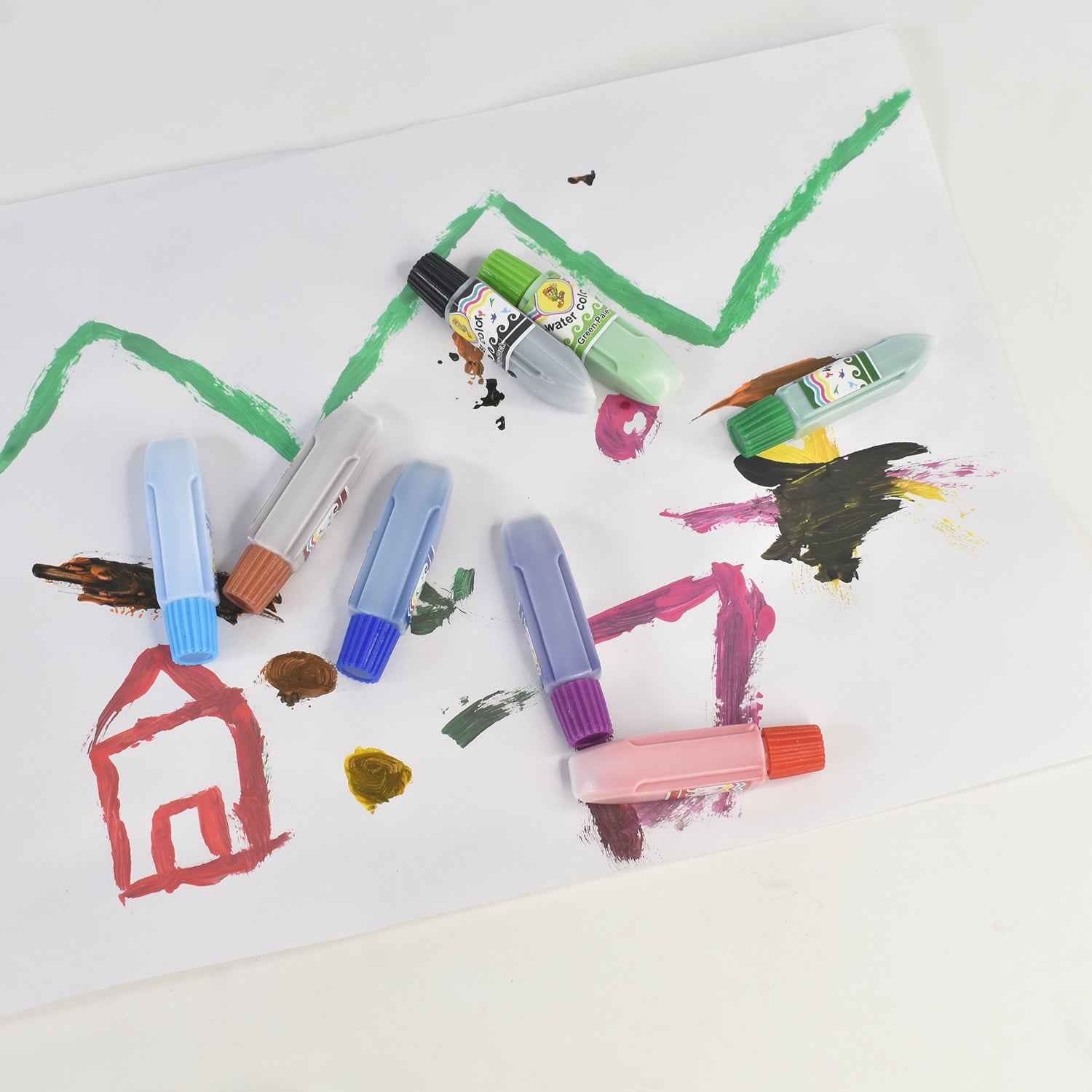 Water Colour Kit for Kids – 15-in-1 Vibrant Paint Set