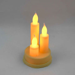 LED Taper Candles – Realistic Flickering Flame | Indo Glow