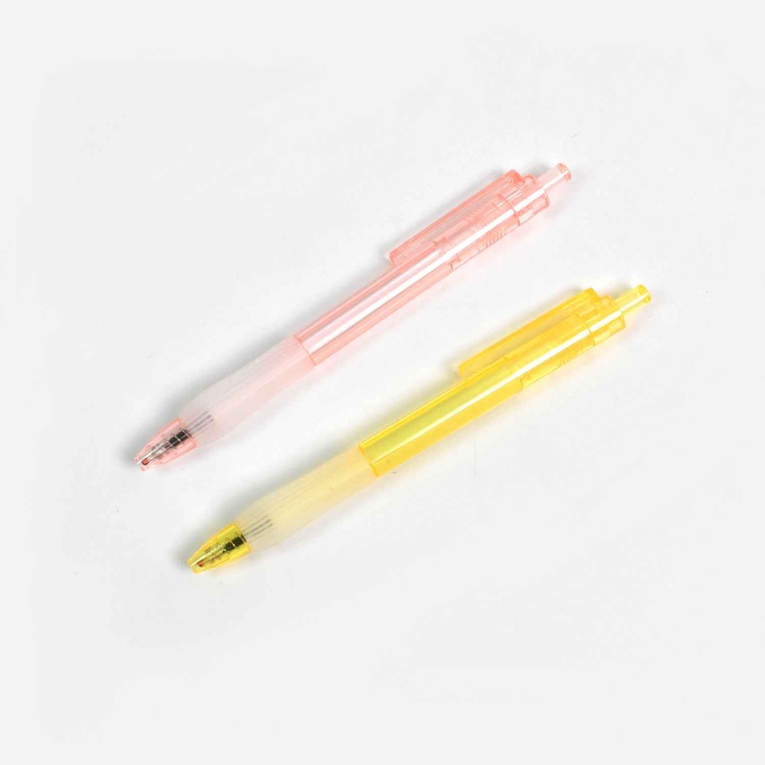 Smooth Writing Ball Pen – Black Ink, Fine Tip (2 Pc) | CustoPen