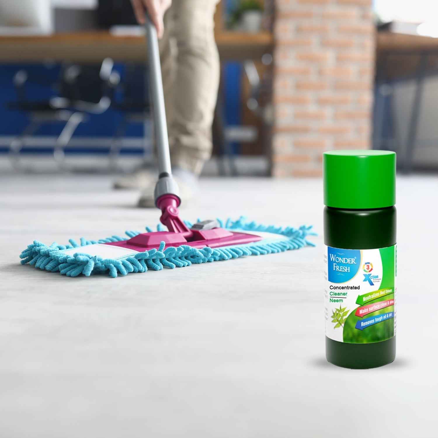 Floor Cleaner Liquid – Disinfectant & Insect Repellent | Wonder Fresh