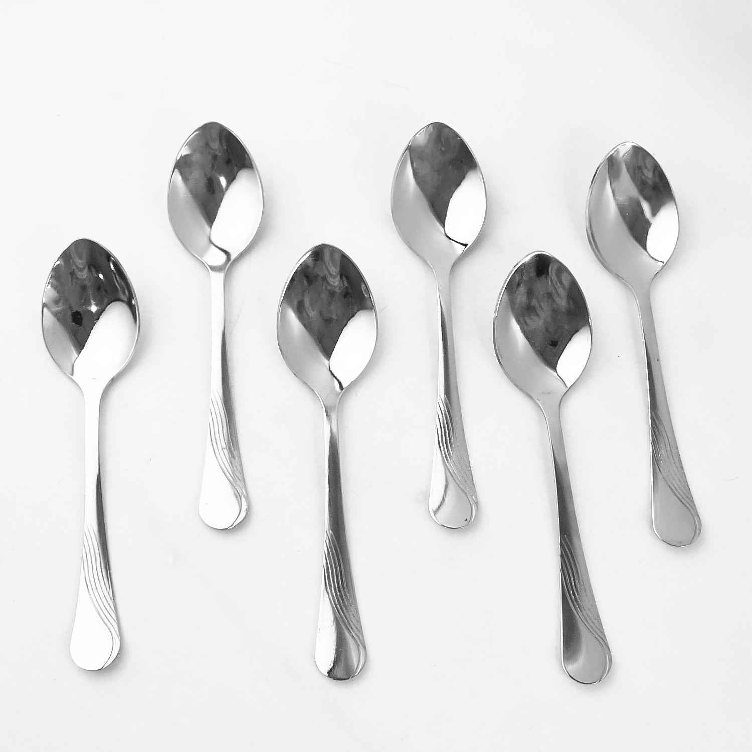 Stainless Steel Dining Spoons – Durable & Ergonomic 6-Piece Set