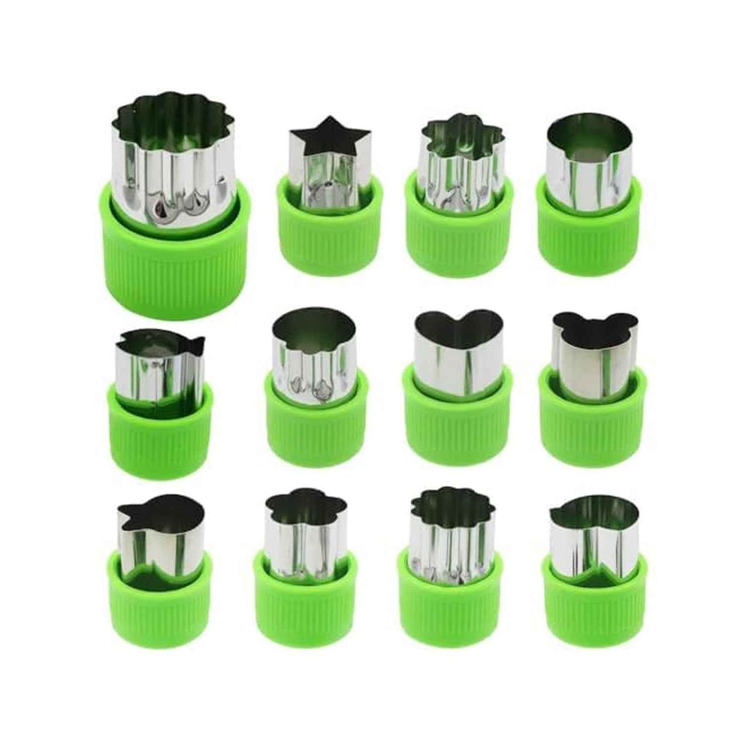 Stainless Steel Cookie Cutter Set – 12 Pc Baking Molds | Bake & Dwell