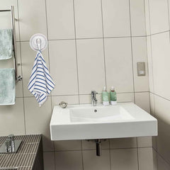 Plastic Suction Cup Hook – Heavy Duty Clear Hold (1 Pc)