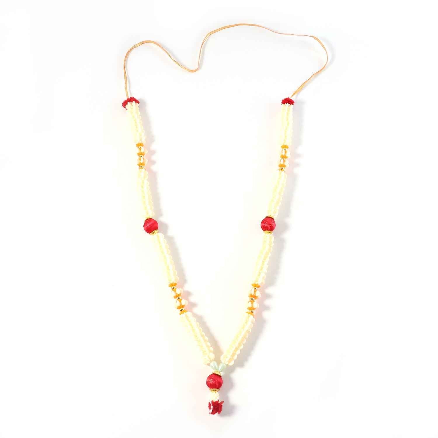 Pooja Gajra Garland – Traditional Floral Decorative Accessory