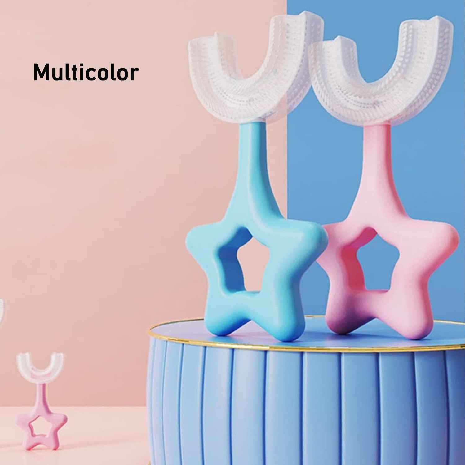 Kids U-Shape Toothbrush – Soft Silicone for Gentle Brushing | MintGuard