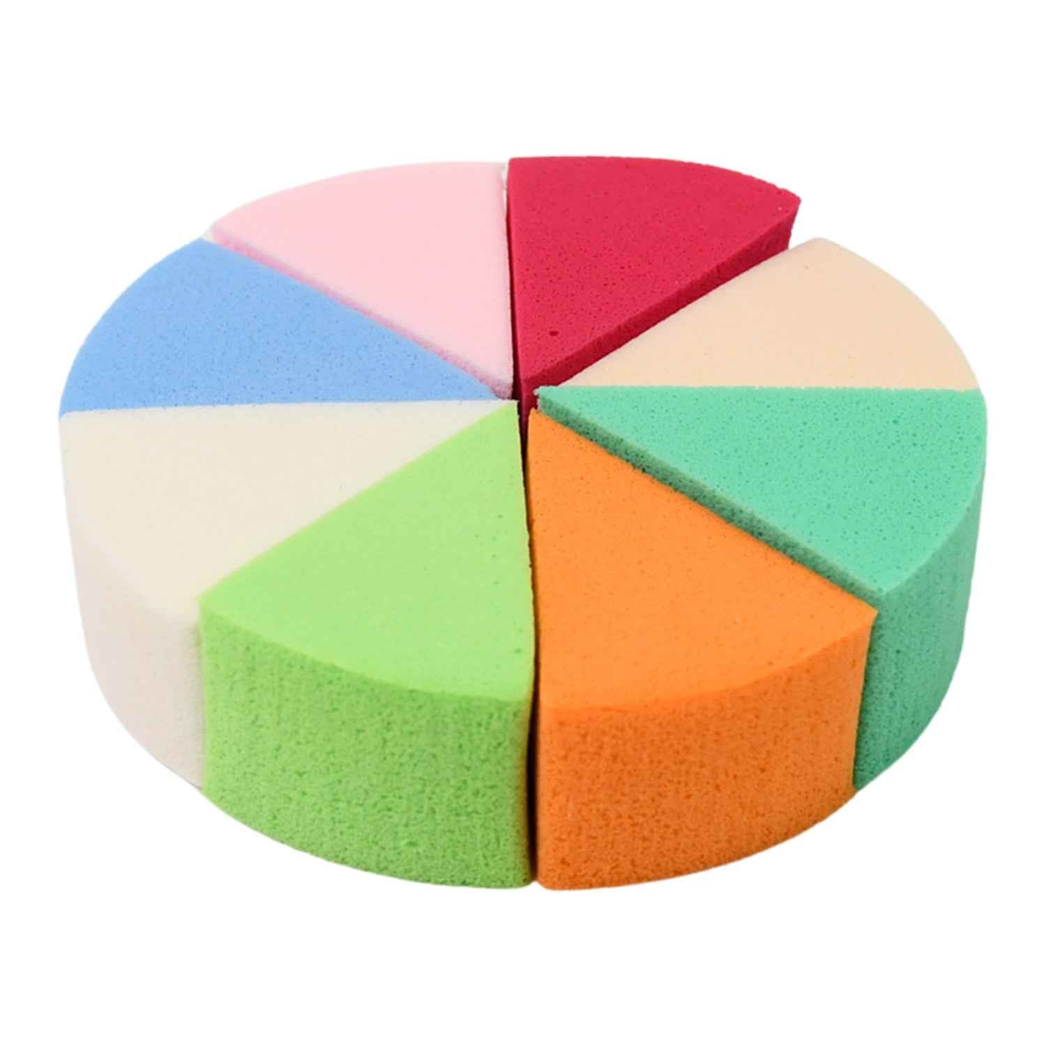 Triangle Makeup Sponge – 8 Pcs Set for Flawless Blending | BeautyBare