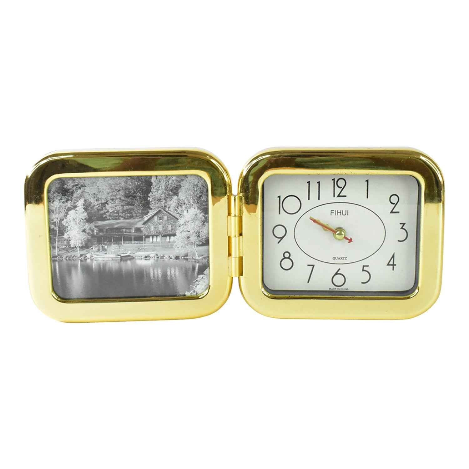 Foldable Desk Clock – Portable, Space-Saving Timepiece | VoltDesk