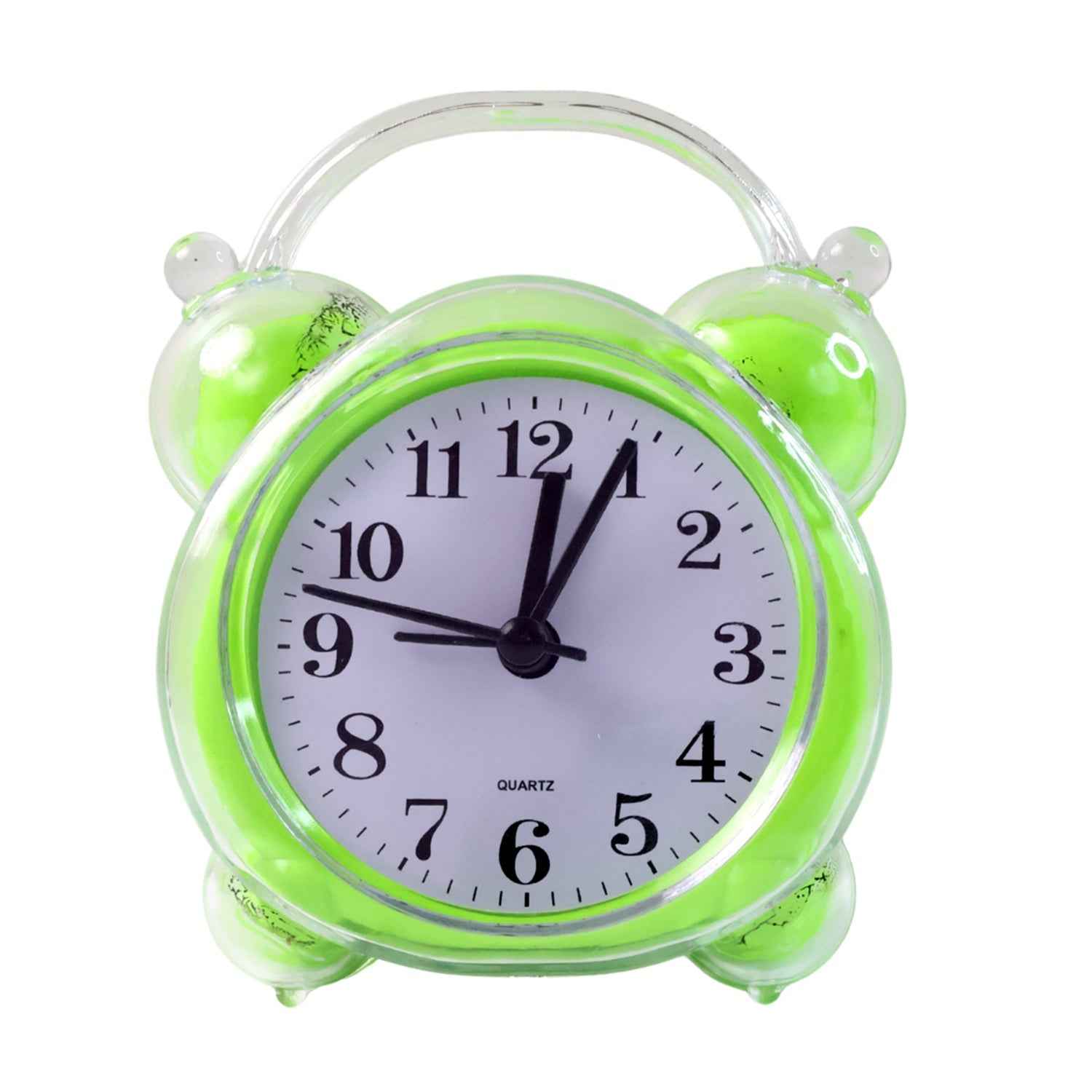 Quartz Analog Alarm Clock – Loud Alarm & Compact Design