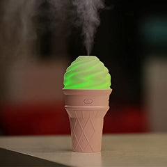 Compact cream-colored Ice Cream Cone Air Freshener for personal spaces