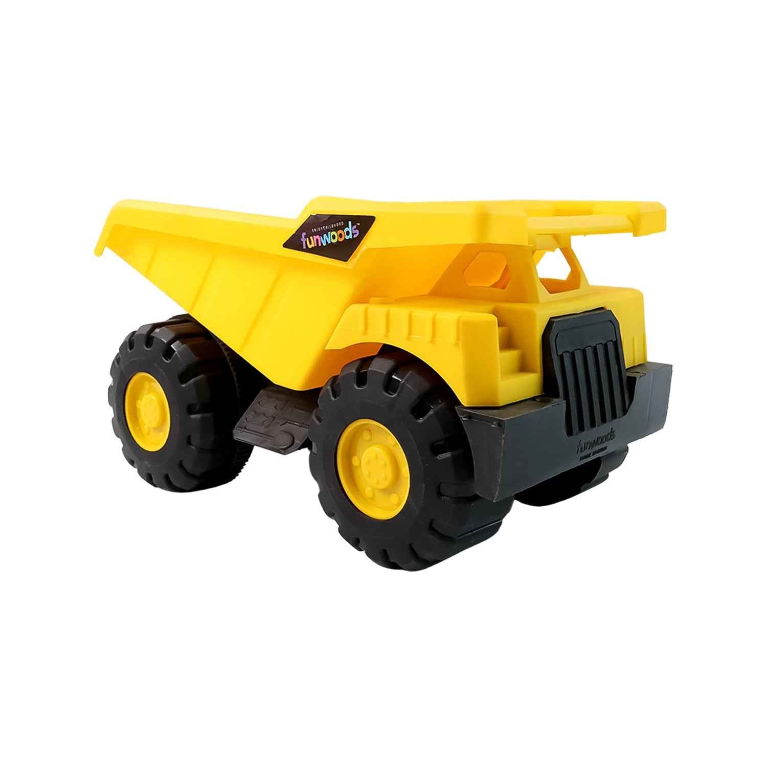 Friction-Powered Dump Truck Toy – Durable Tipping Bed Vehicle