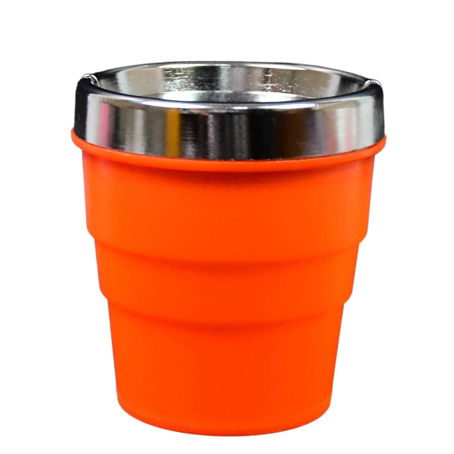 Car Ashtray – Portable Smokeless Cup Holder with Lid | Velvet Wheels