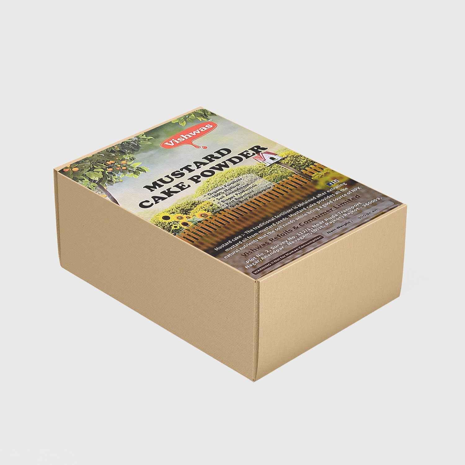 Mustard Cake Fertilizer – Organic Plant Growth Booster 900gm