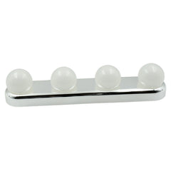 Side view of the portable cosmetic lighting kit, highlighting its slim design.