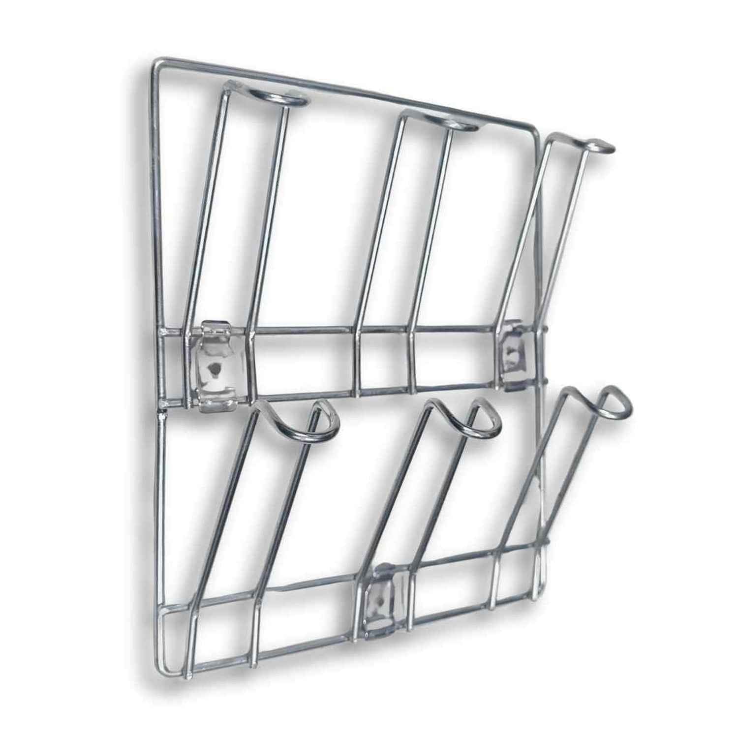 Stainless Steel Mug Holder Rack – Space-Saving Kitchen Organizer