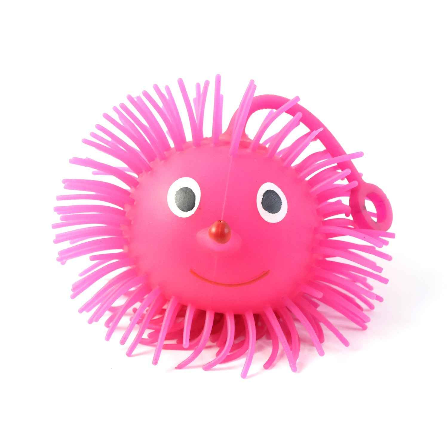 LED Spiky Puffer Ball – Soft Light-Up Stress Relief Toy