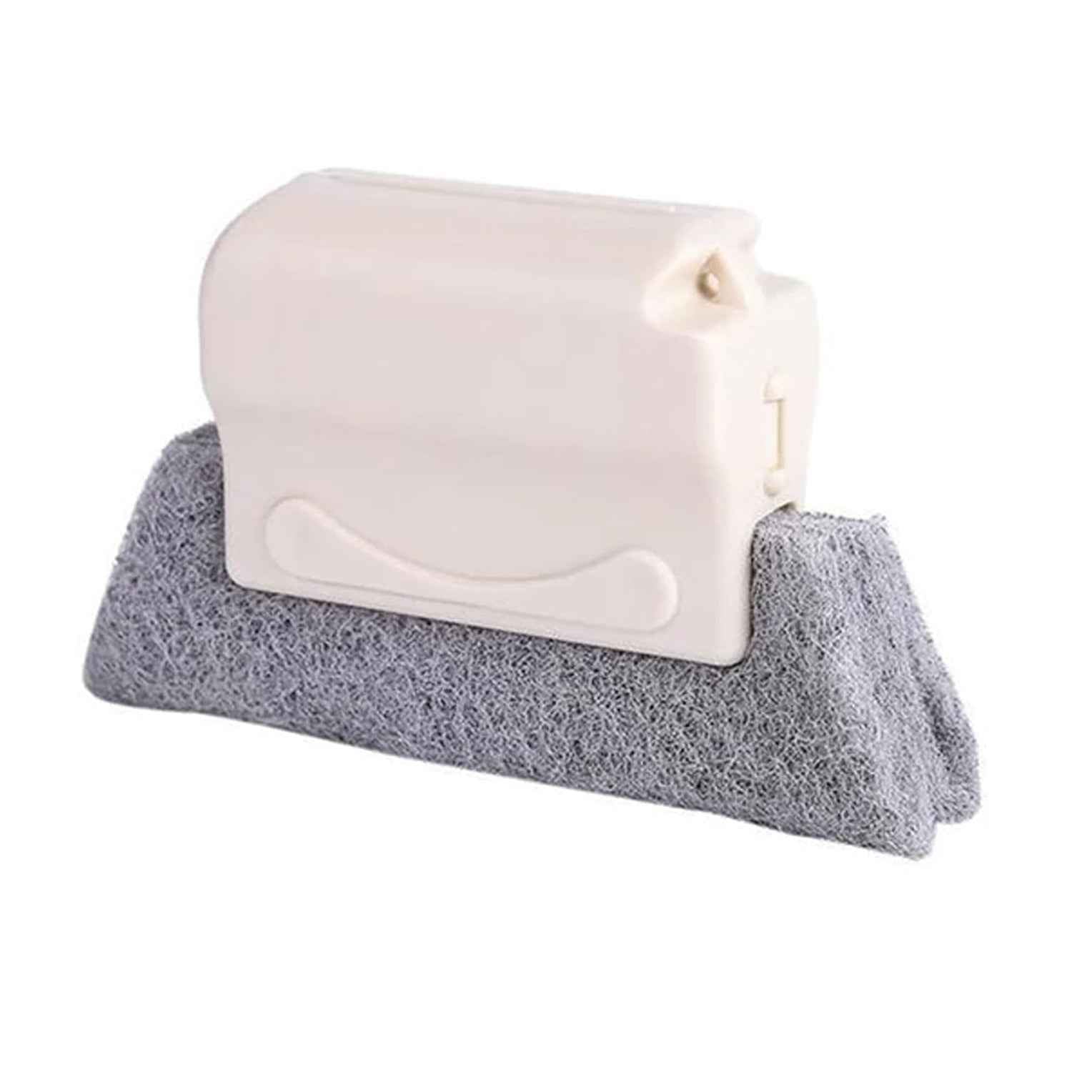 Window Groove Cleaning Brush – Slim Crevice Cleaner | Velvet Wipe