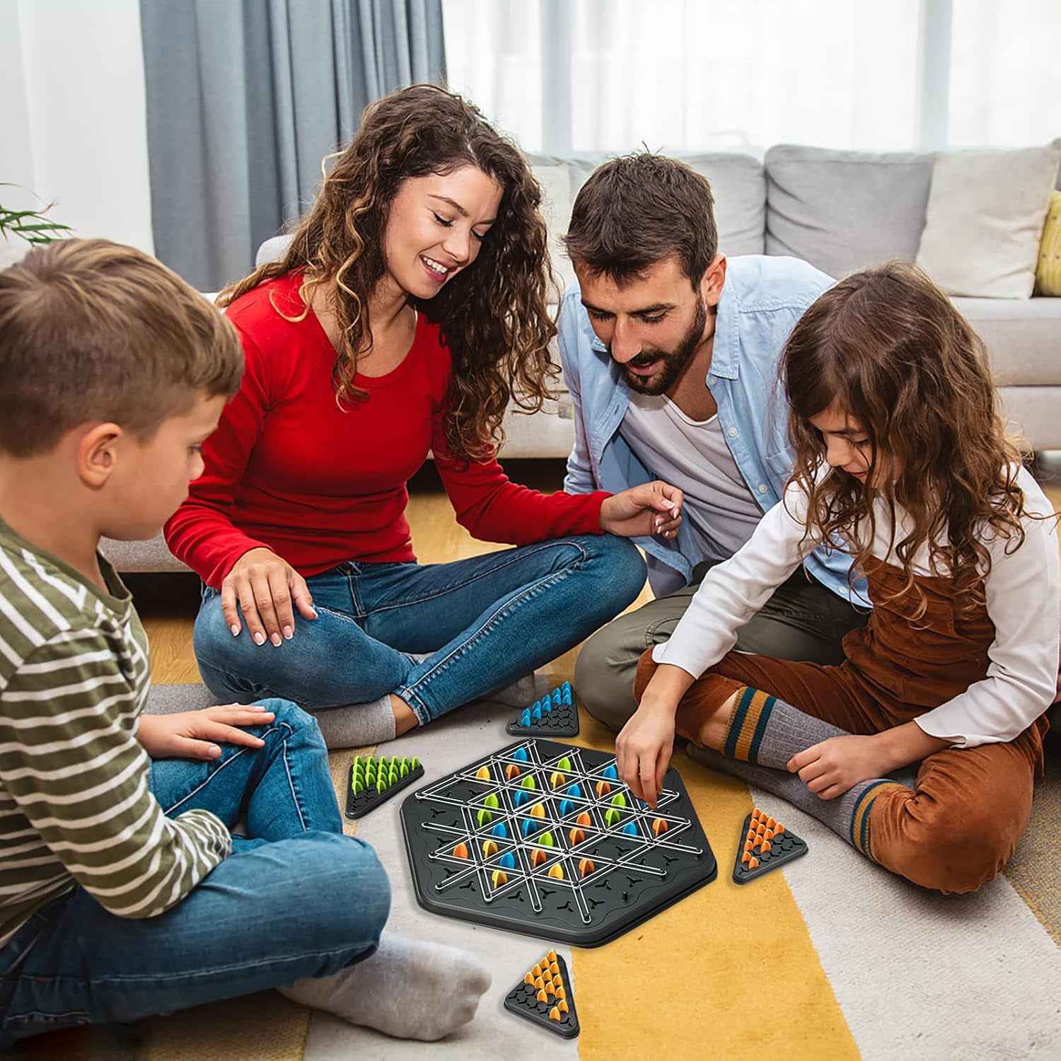 Triangle Color Matching Puzzle Board Game – Boost Logic & Fun
