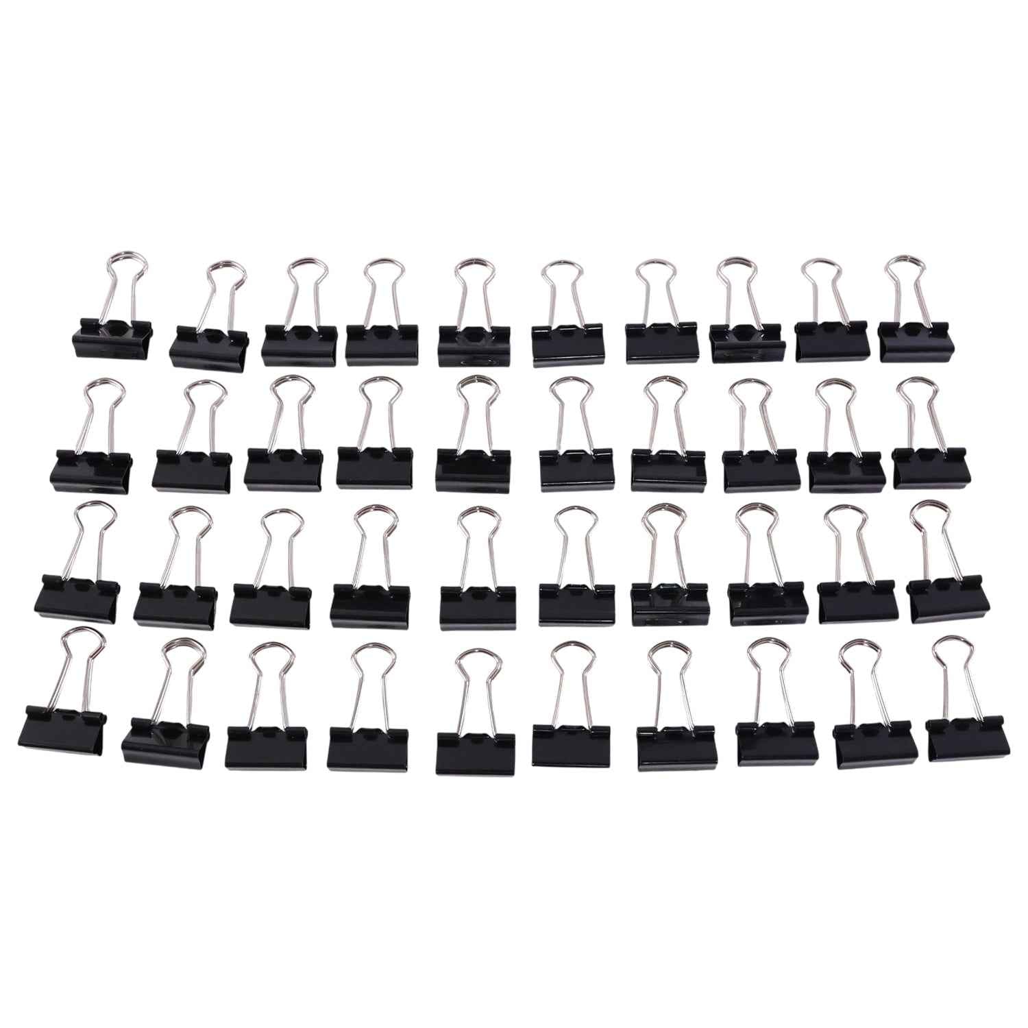 Heavy-Duty Binder Clips – Strong 19 mm Metal, 40 Pc Set