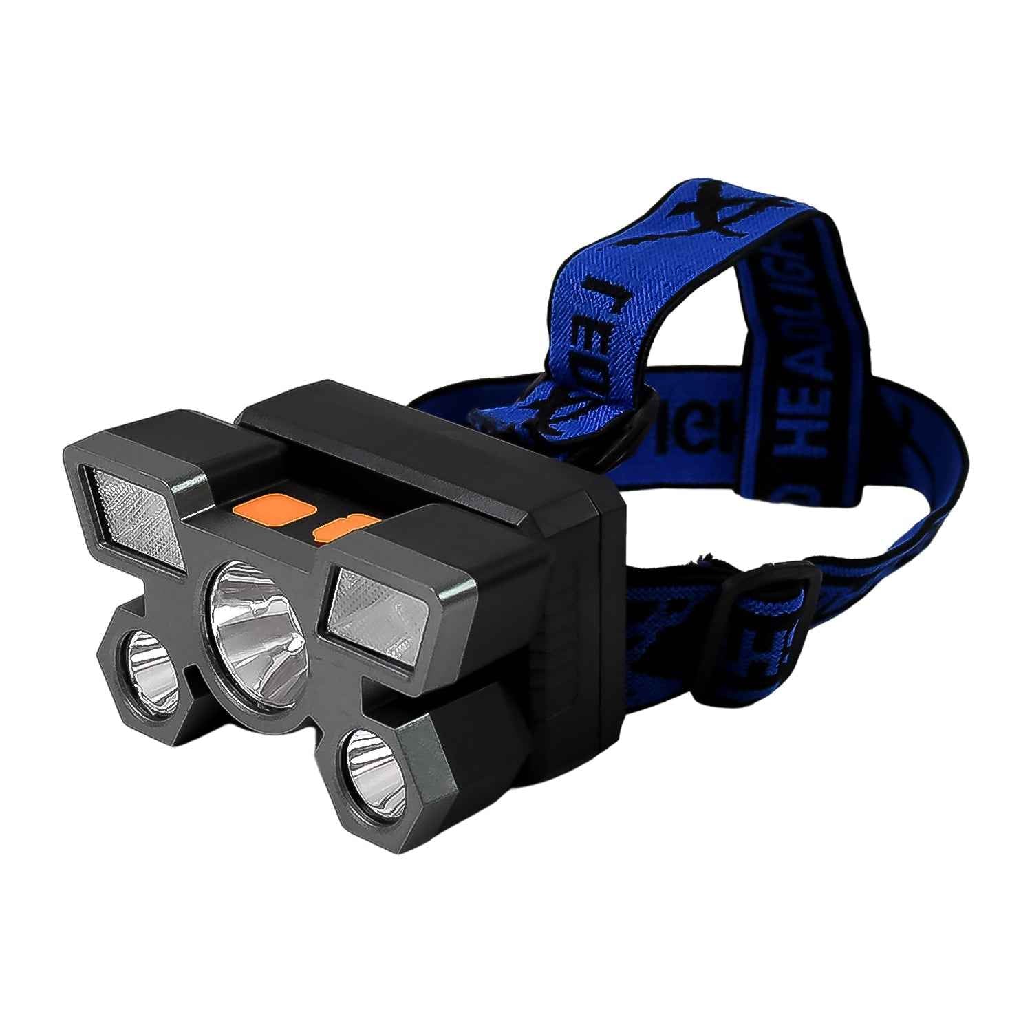 USB Rechargeable Headlamp – 5 LED Outdoor Light | Indo Glow