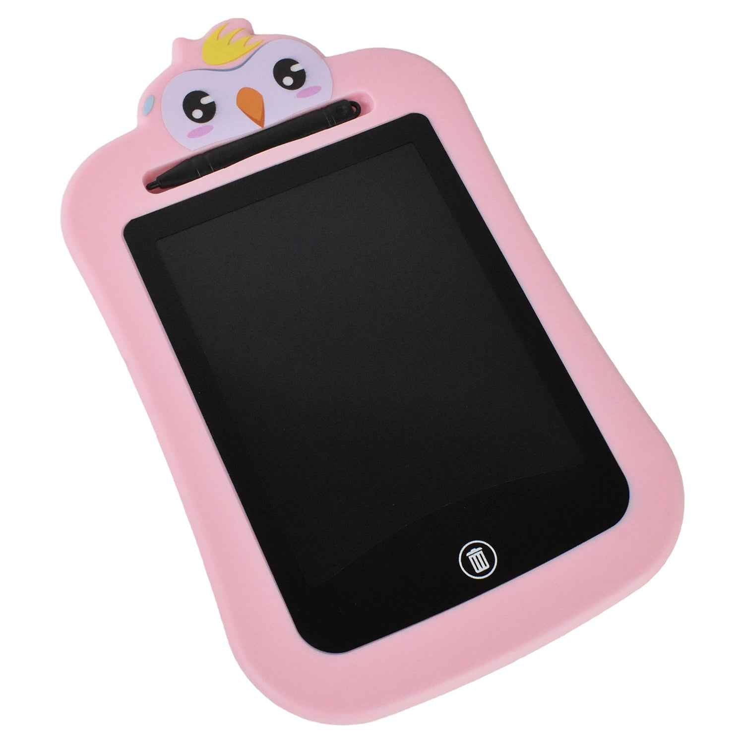 Side view of Kids LCD Writing Tablet showing slim, portable design