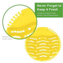 Urinal Screen Deodorizer Mat – Long-Lasting Odor Control & Anti-Splash