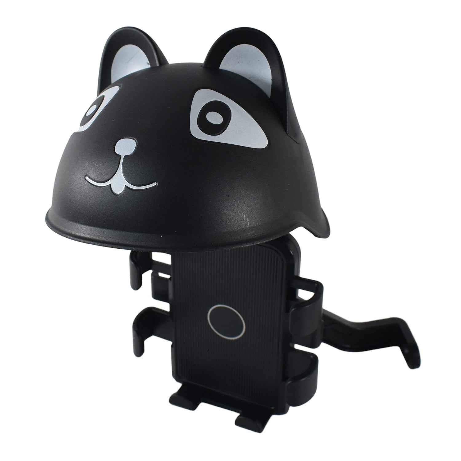 Cute sun visor for bike phone holder adding stylish look to handlebar