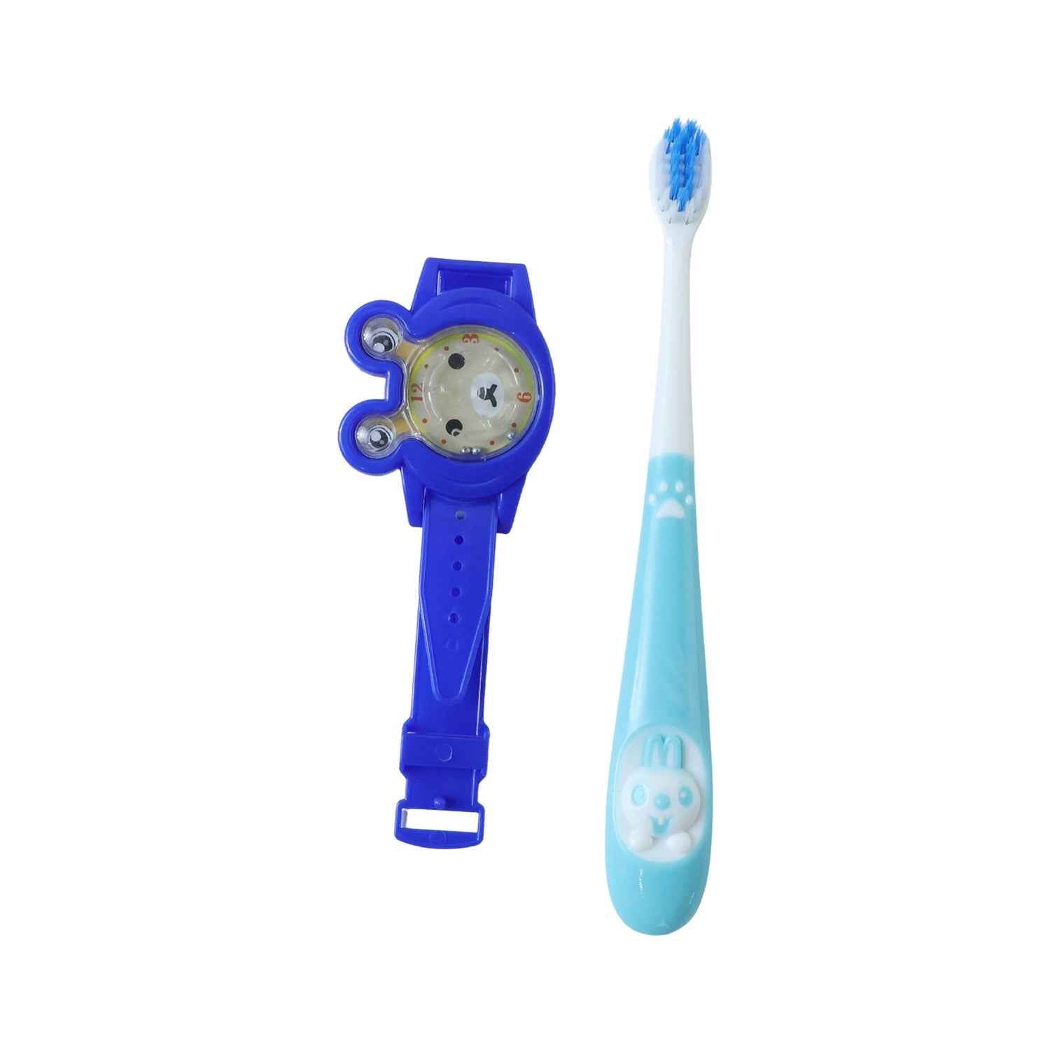 Kids Toothbrush with Cartoon Watch Toy Ð Fun & Effective Oral Care